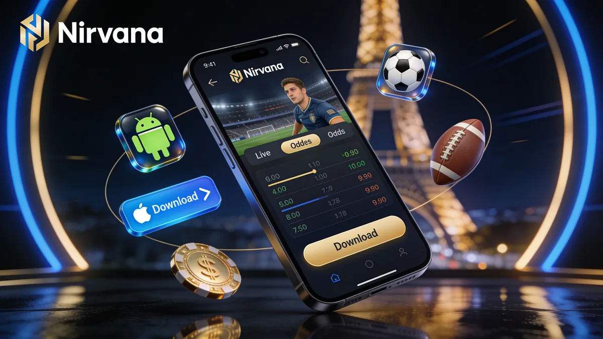 Captures d'écran de la Version Mobile Nirvana Casino pour les joueurs en France