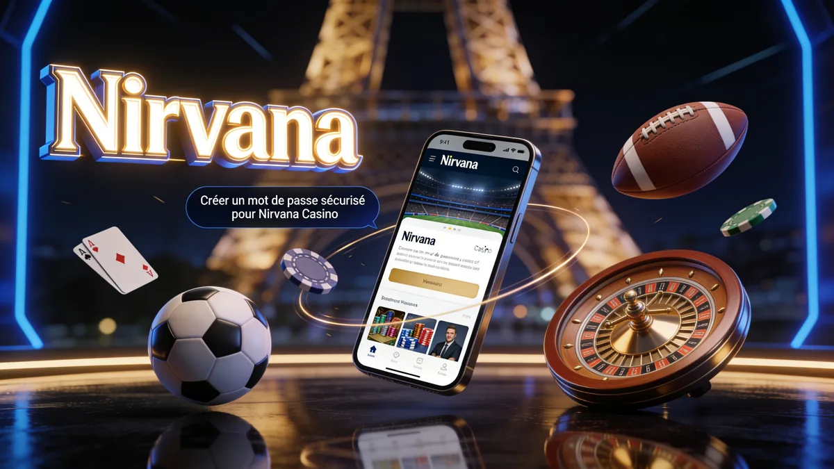 Créer un mot de passe sécurisé pour Nirvana Casino : guide nirvana casino pour les joueurs en France